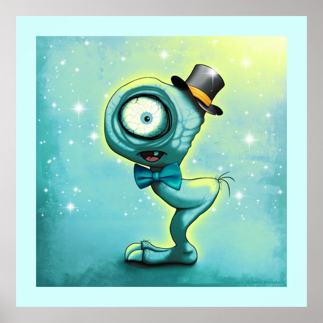 Poster Mimo a Cute Mini Monster (Frente)