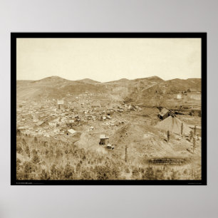 Poster Mina da cidade da ligação & moinho SD 1889