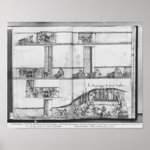 Pôster Mina de prata de Croix-auxiliar-Minas do La,