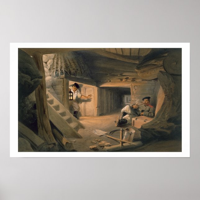 Poster Mina do Bastion du Mat, placa do "The Seat o (Frente)