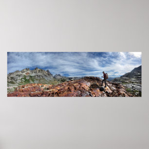 Poster Minaretes - Ansel Adams Wilderness - Sierra Nevada