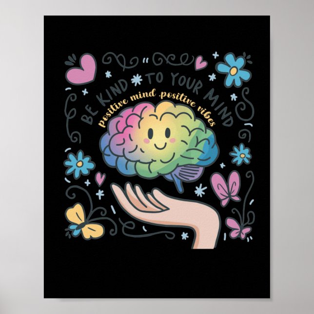 Poster Mindful Magic Embrace Autoatendimento Com Saca Sím (Frente)