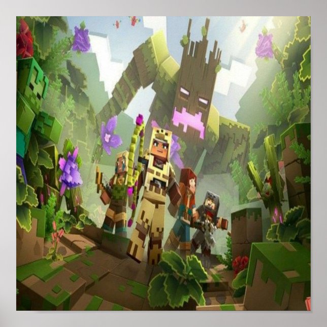 Poster Minecraftdungeons (Frente)