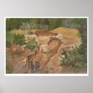 Poster Mineração Dourada (0139B)