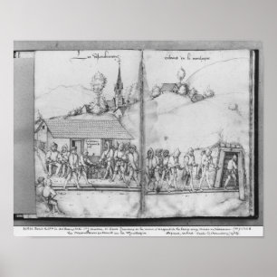 Poster Minério prateado de La Croix-aux-Mines, Lorena