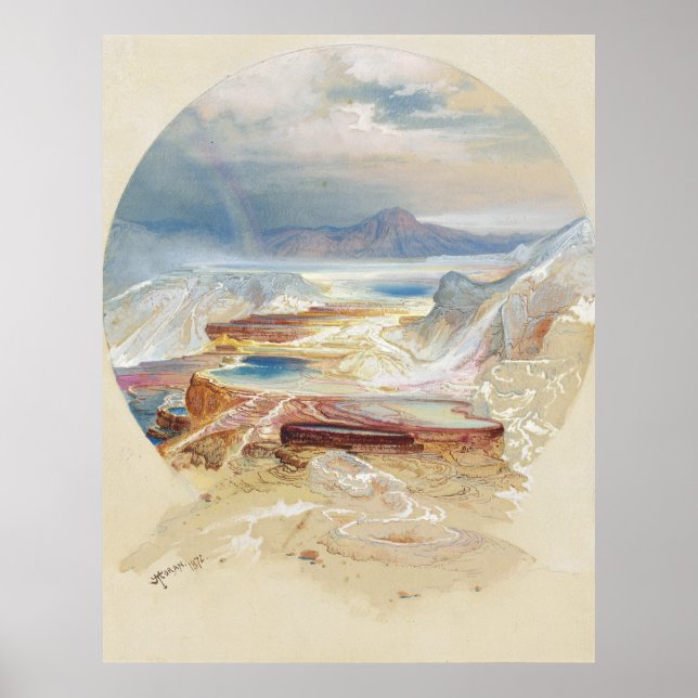 Poster Minerva Terrace, Moran, 1872 (Frente)