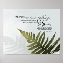 Poster Minha Alegria Superior (Jude 1:24-25)