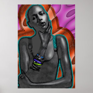 Poster Minha Beleza Escura