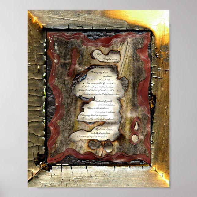 Pôster Minha Confissão (Frente)