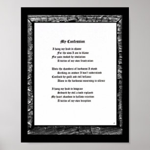 Pôster Minha Confissão