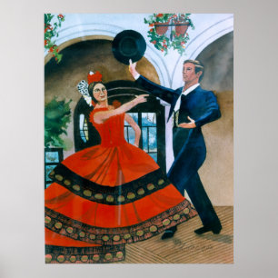 Poster Minha dança (Flamenco)