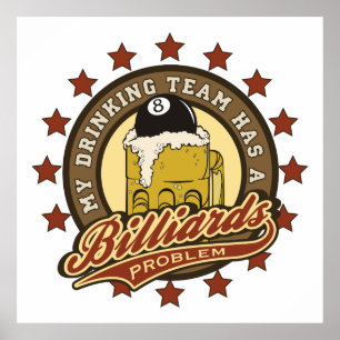 Poster Minha Equipe de Bebendos tem um problema com Bilha