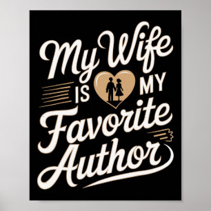 Poster Minha Esposa É Minha Roupa De Autor Favorito Frase