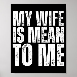 Poster Minha esposa me acha engraçado marido casado sarcá