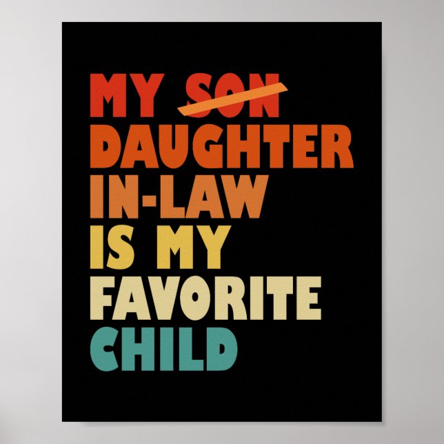 Poster Minha Filha De Direito Minha Filha Favorita Substi (Frente)