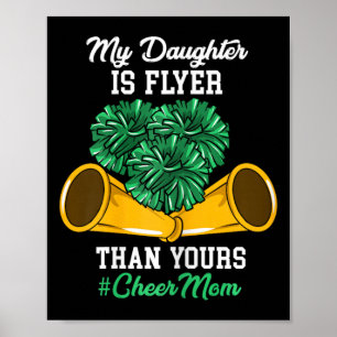 Poster Minha Filha É Mais Voadora Que a Sua #torcer Mãe -