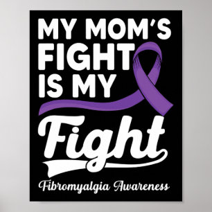 Poster Minha Luta De Mães É Minha Luta Contra Fibromialgi