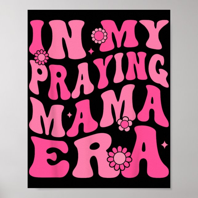 Poster Minha Mãe Era Uma Mãe Religiosa Mãe Mãe Cristã Mãe (Frente)