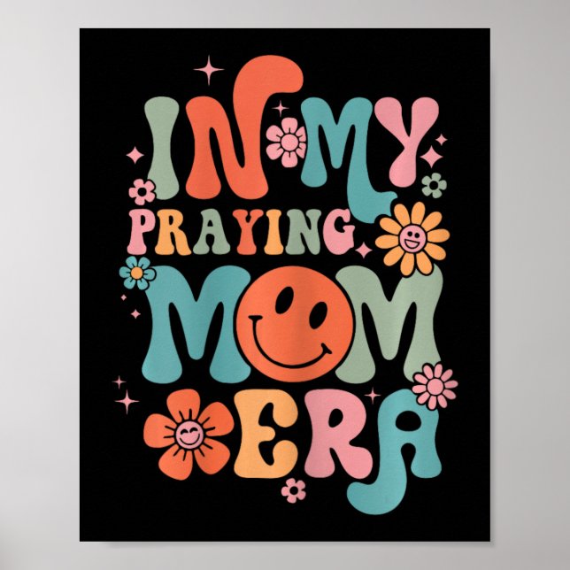 Poster Minha Mãe Era Uma Mãe Religiosa Mãe Mãe Cristã Mãe (Frente)