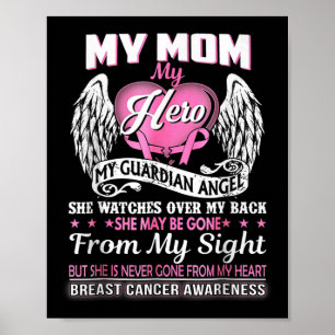 Poster Minha Mãe Hero Meu Cancer Anjo Guardião