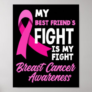 Poster Minha melhor amiga luta é meu Cancer de luto