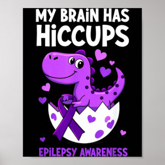 Poster Minha mente tem Hicc Dino conscientização sobre ep