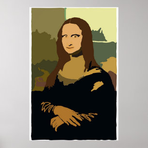 Poster Minha Mona Lisa
