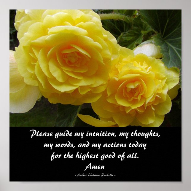 Pôster Minha Oração Diária (Frente)