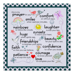 Pôster Minha Oração Por Você