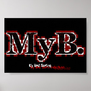Poster Minha patinagem do mau
