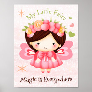 Poster Minha Pequena Fada Enigma Infantil