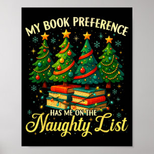 Poster Minha Preferência de Livro Me Coloca Na Lista Trav