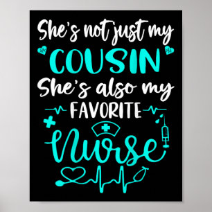Poster Minha Prima É Enfermeira - Família De Enfermeiros