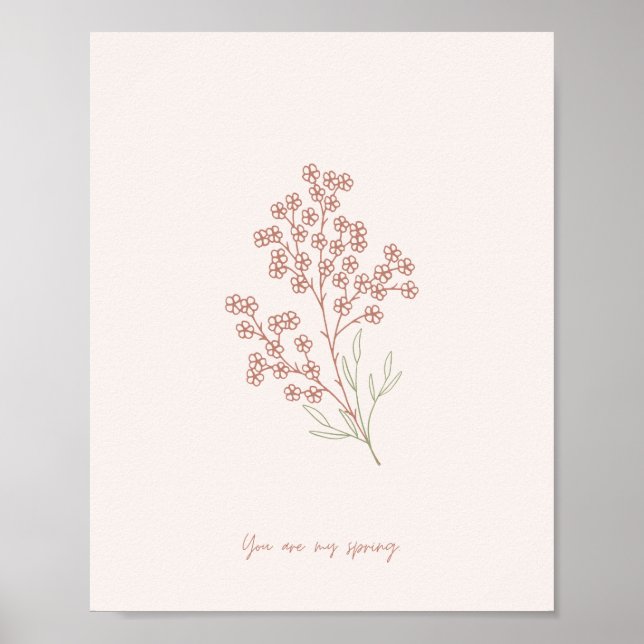 Poster Minha primavera (Frente)