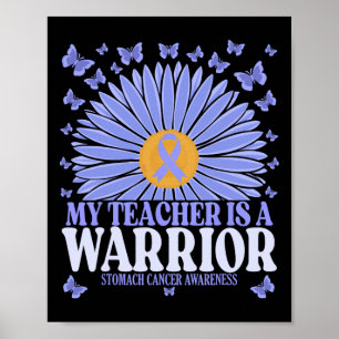 Poster Minha Professora É Uma Guerreira Conscientização d