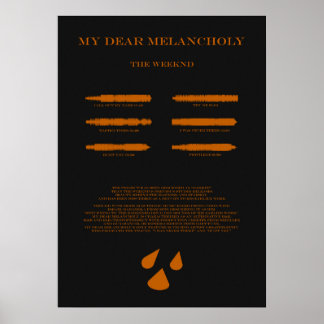 Poster Minha querida Melancholy