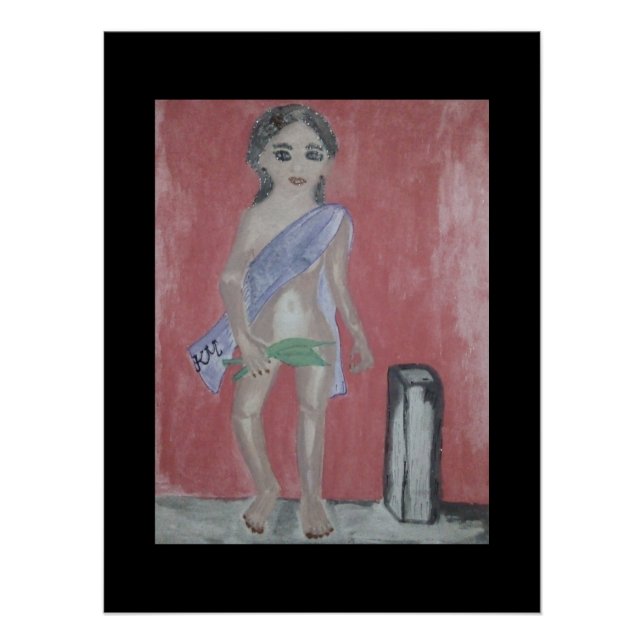 Pôster Minha Reflexão na Poster da Imaginação (Frente)