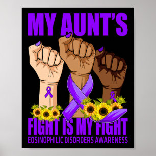 Poster Minha tia luta é minha luta contra a fibromialgia