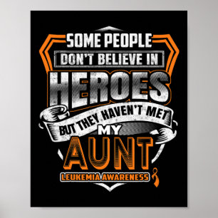 Poster Minha tia luta é minha luta contra a leucemia cons