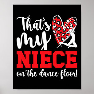 Poster Minha Tia Niece Dance De Uma Tia Dançarina Tia Dan