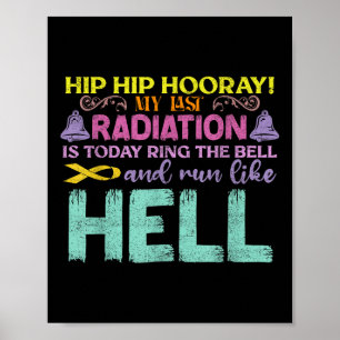 Poster Minha Última Radiação É Hoje Cancer De Consciência