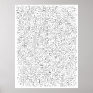 Poster Minha Vida Em Semanas. Calendário de vida. 80 anos