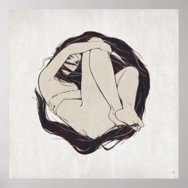 Pôster Minhas figuras simples: O círculo