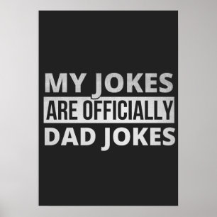 Poster minhas piadas são piadas pais