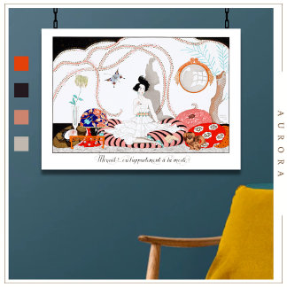 Poster Minhuit! (1920) apresentada por George Barbier