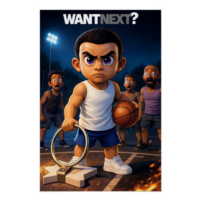 Pôster Mini Baller - Want Next Poster (Frente)