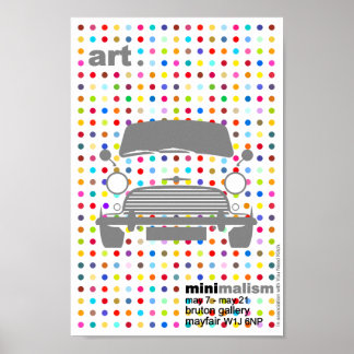 Poster Mini Cooper clássica de Damian