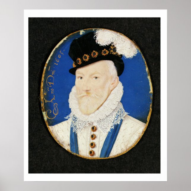 Poster Miniatura de Lord Howard de Effingham (Frente)