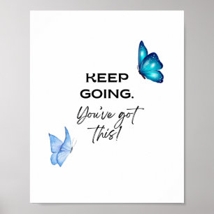 Poster Mínima citação Motivacional Você tem isso