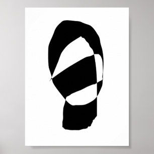 Pôster Minimal Black and White